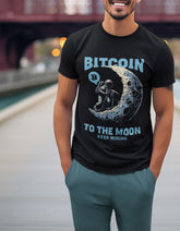 Bitcoin To Moon Unisex Classic T-Shirt