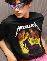 METALLICA Unisex Terry Oversized Tee