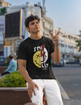 Smiley Unisex Stretch T-shirt